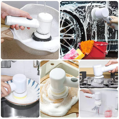 Electric Cleaning Brush (5 In 1)